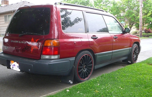 RokBlokz - Subaru Forester (SF) 1998-2002 Rally Mud Flaps