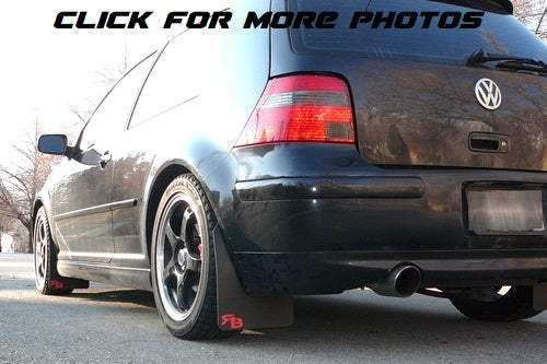 99-04 Volkswagen Golf FT Rokblokz Mud Flaps w/red logo