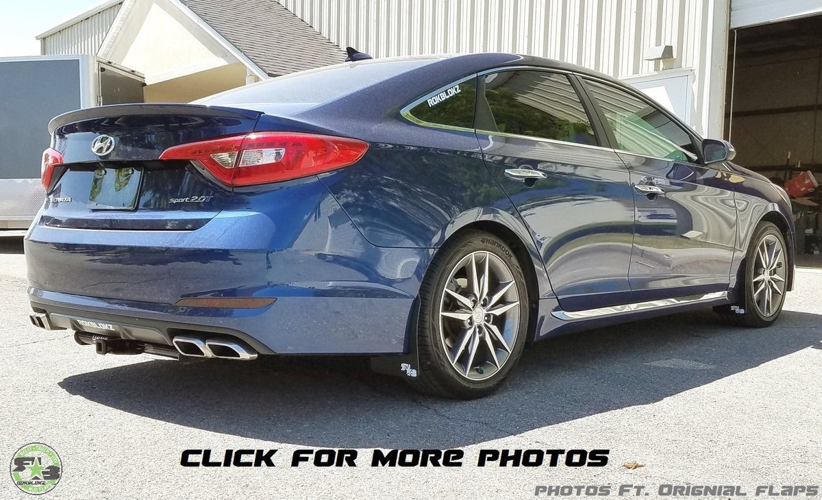 RokBlokz - Hyundai Sonata 2015-2019 Rally Mud Flaps