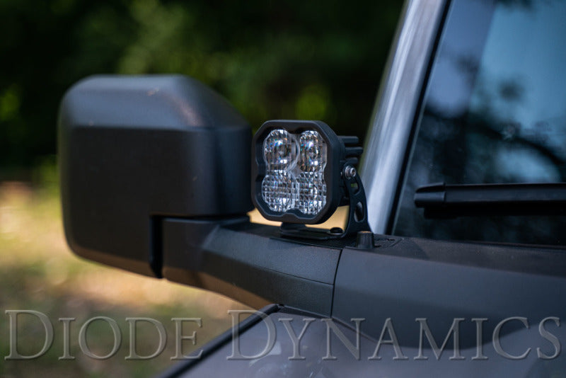 Diode Dynamics 2021 Ford Bronco SS3 LED Ditch Light Kit - Yellow Pro Combo - DD7187