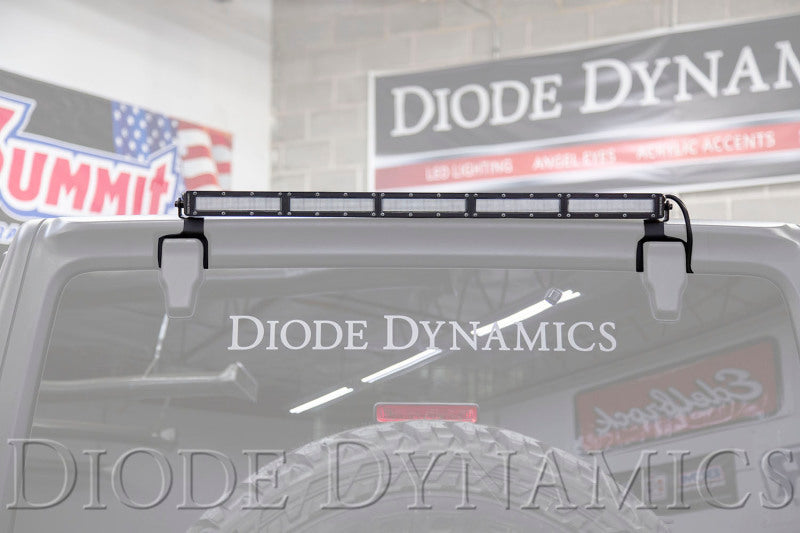 Diode Dynamics 18-21 Jeep JL Wrangler SS30 Rear Hardtop Bracket Kit - White Flood - DD6110