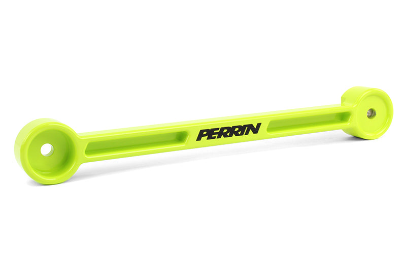 Perrin 93-22 Impreza/02-22 WRX/04-21 STI/13-20 &amp; 2022 BRZ/2022 GR86 Battery Tie Down - Neon Yellow - PSP-ENG-700NY