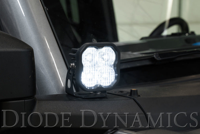 Diode Dynamics 2021 Ford Bronco Sport SS3 LED Ditch Light Kit - White Combo - DD7184