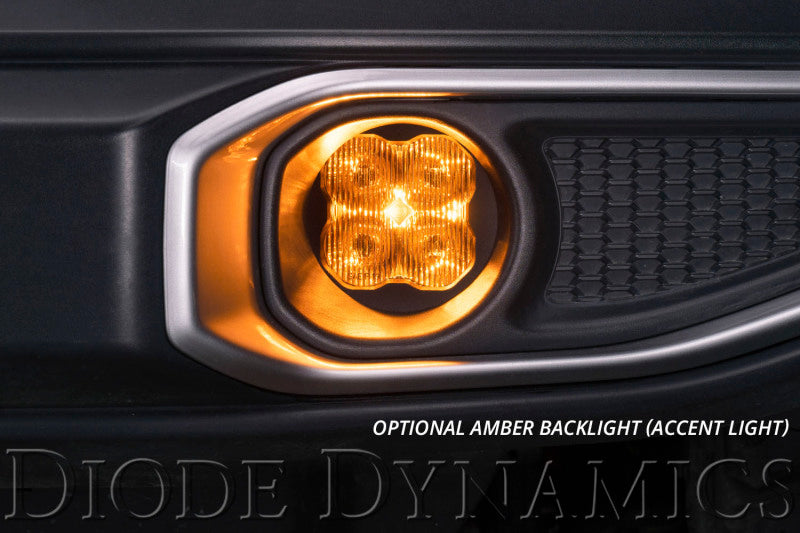 Diode Dynamics SS3 Ram Vertical LED Fog Light Kit Sport - White SAE Driving - DD6671