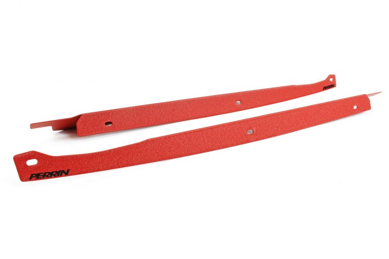 Perrin 11-14 Subaru WRX/STI Fender Shroud Set - Red - PSP-ENG-549RD