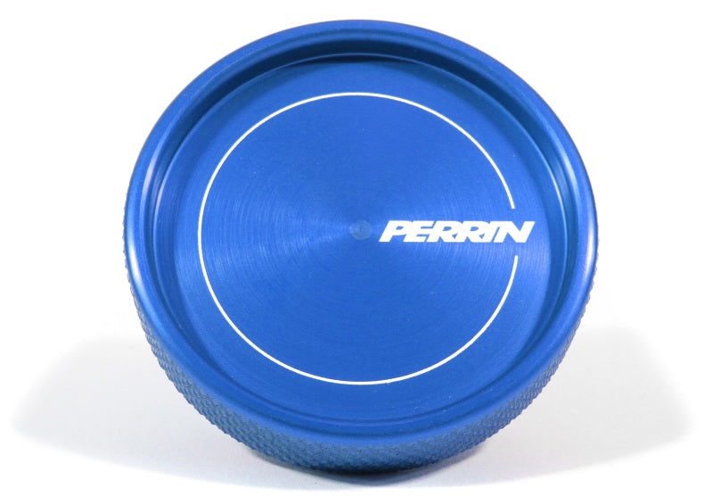 Perrin 02-24 Subaru WRX / 13+ BRZ &amp; GR86 / 04-21 STI / 00-18 Forester XT Oil Fill Cap - Blue - PSP-ENG-711BL