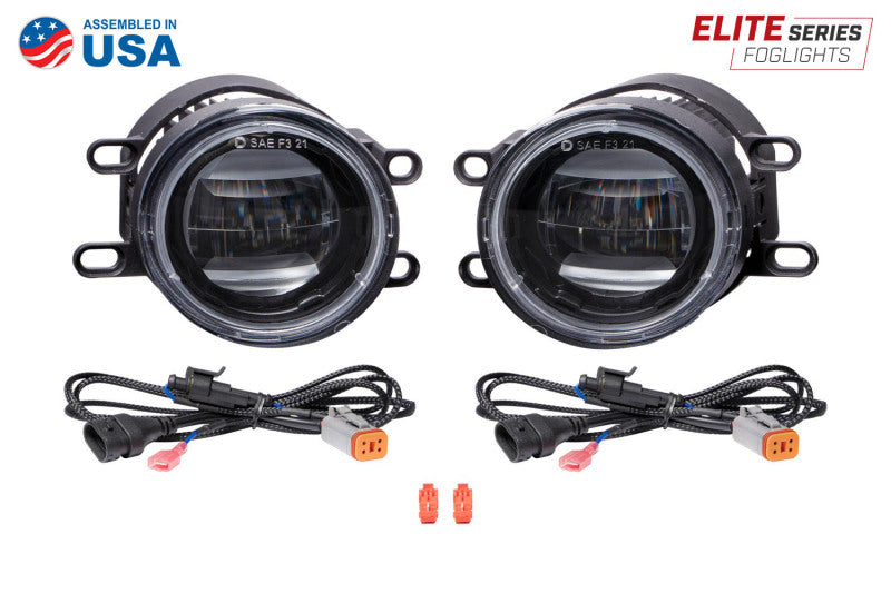 Diode Dynamics Elite Series Type B Fog Lamps - White (Pair) - DD5134P