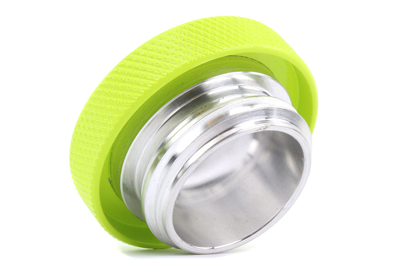 Perrin 02-24 Subaru WRX / 13+ BRZ &amp; GR86 / 04-21 STI / 00-18 Forester XT Oil Fill Cap - Neon Yellow - PSP-ENG-711NY