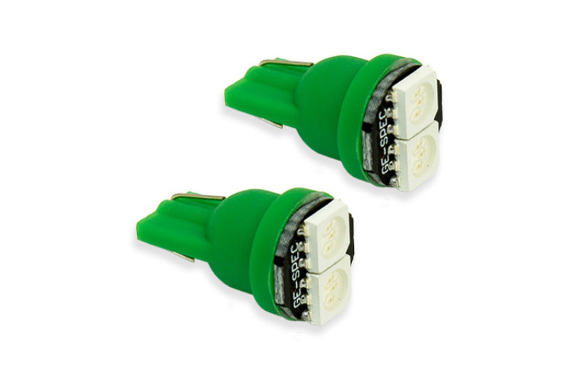 Diode Dynamics 194 LED Bulb SMD2 LED - Green (Pair) - DD0034P