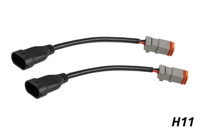 Diode Dynamics H11 DT 2-Pin Adapter - Pair - DD4078