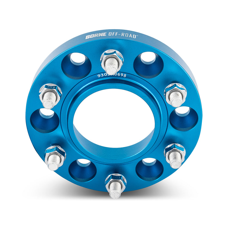 Borne Off-Road Wheel Spacers 5x150 110.1 25 M14 Blue