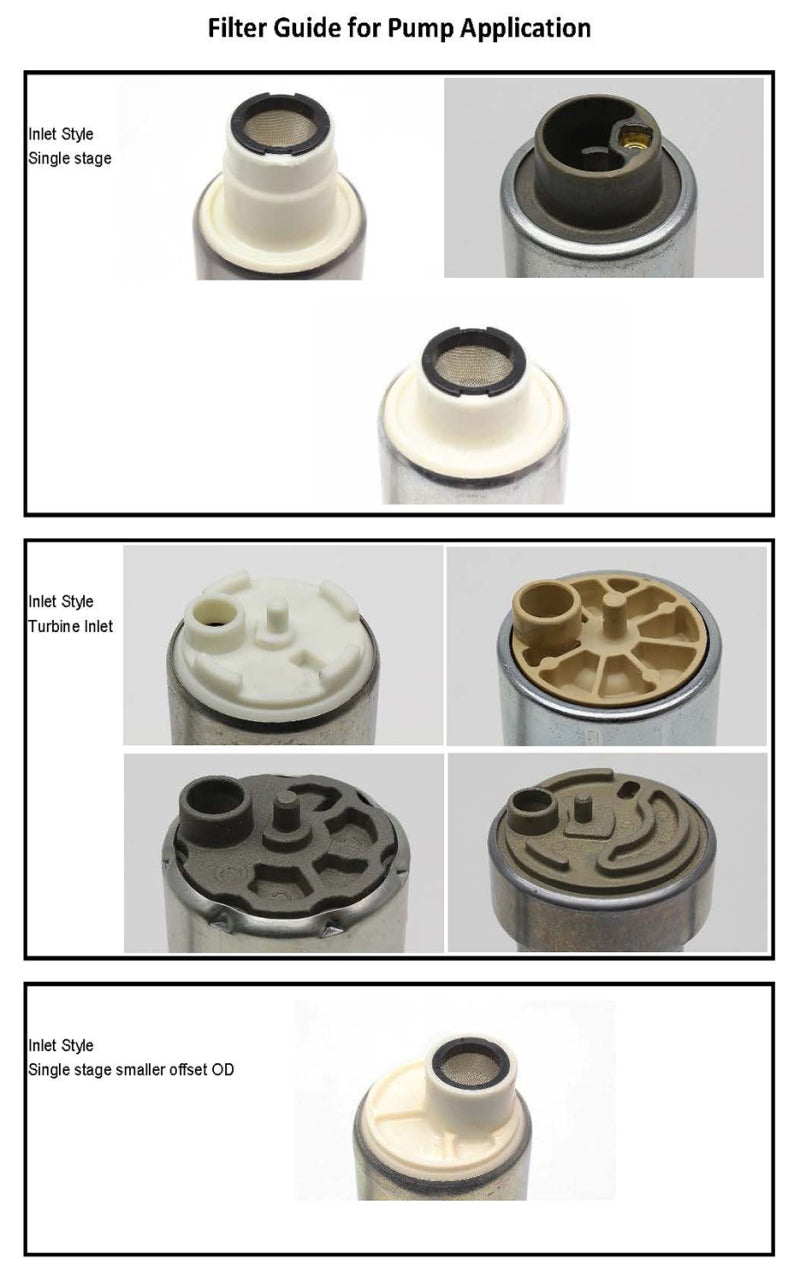 Walbro 350lph High Pressure Fuel Pump - (11mm Inlet - 180 Degree From the Outlet) - GSS351G3