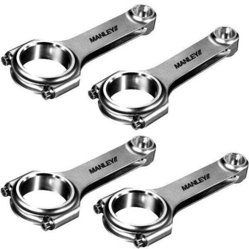 Manley Acura D16 (all) &amp; ZC / Honda D16 (all) &amp; ZC H-Beam Connecting Rod Set (Set of 4)