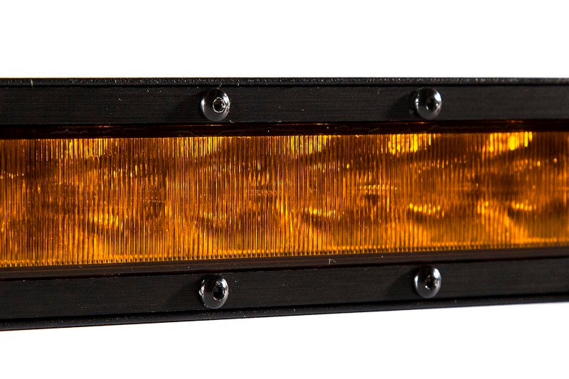 Diode Dynamics 50 In LED Light Bar Single Row Straight - Amber Combo Each Stage Series - DD5057