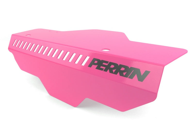 Perrin Subaru Pulley Cover (For EJ Engines) - Hyper Pink - PSP-ENG-150HP