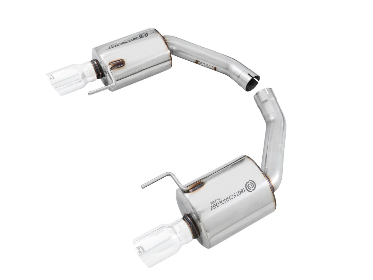 AWE Tuning S550 Mustang GT Cat-back Exhaust - Touring Edition (Chrome Silver Tips)