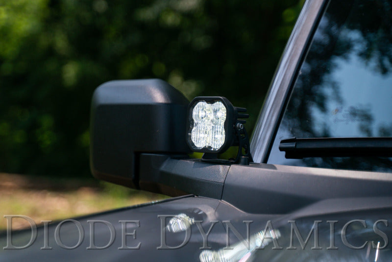 Diode Dynamics 21-22 Ford Bronco SS3 LED Ditch Light Kit - Sport Yellow Combo - DD7185