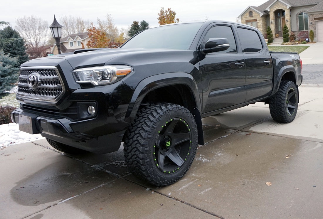 2016+ Toyota Tacoma Mud Flaps in XL by Rokblokz