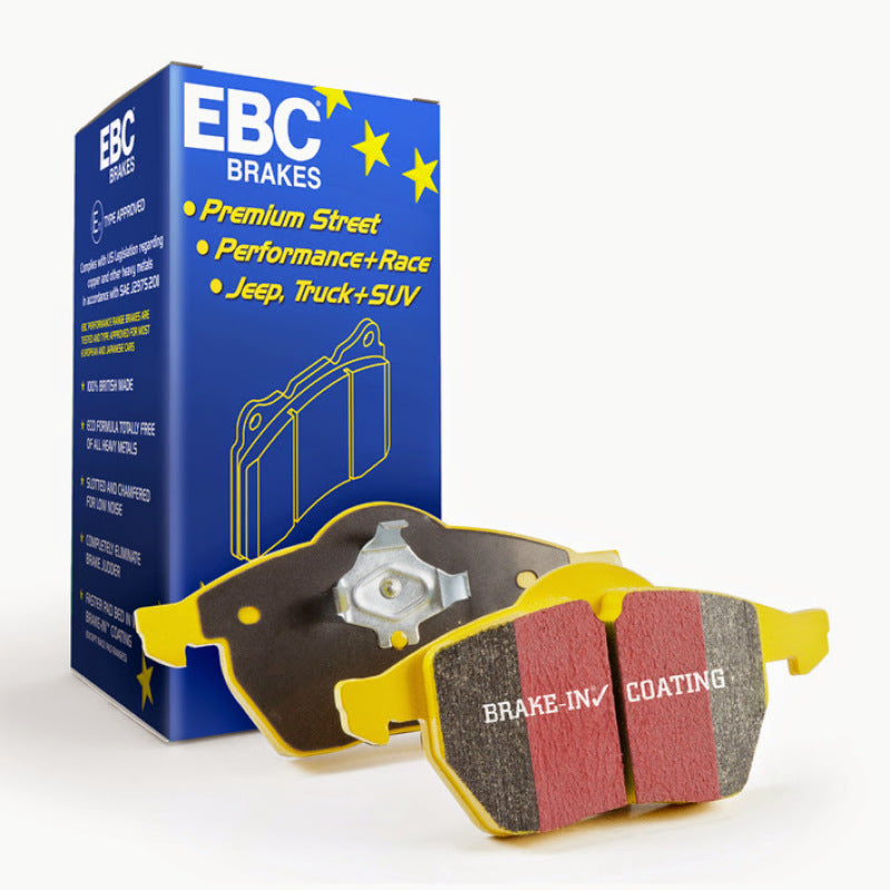 Clearance - EBC 08-13 Infiniti FX50 5.0 Yellowstuff Front Brake Pads DP41823R