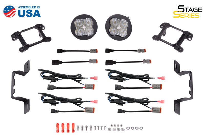 Diode Dynamics SS3 Max Type MR Kit ABL - Yellow SAE Fog - DD7058