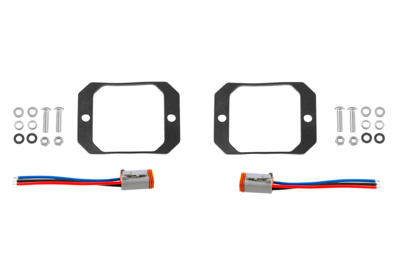 Diode Dynamics Stage Series C1 Flush Mount Mounting Kit Each - DD6621S