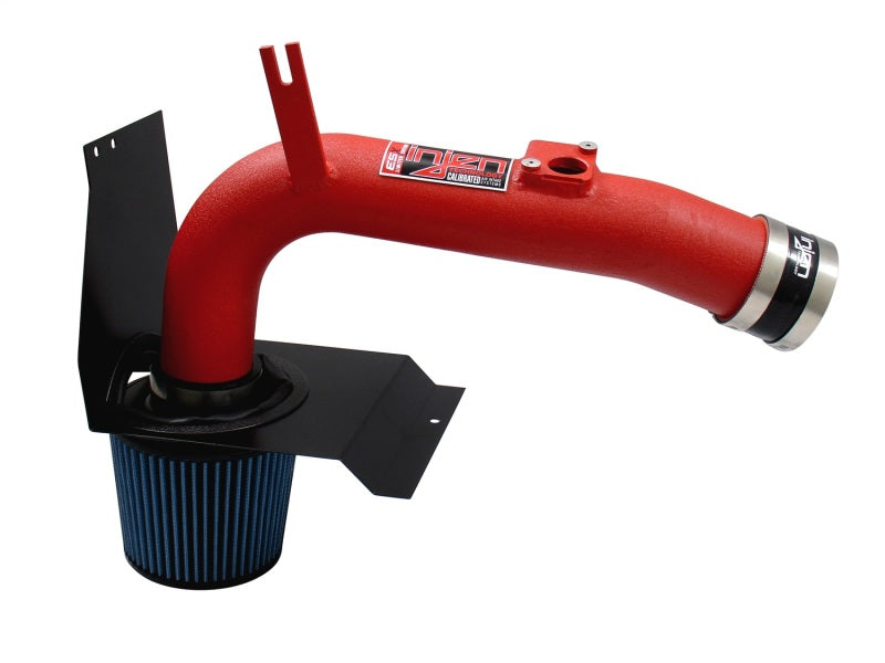 Injen 08-14 Subaru Impreza WRX/STi 2.5L 4 Cyl.(Turbo) Wrinkle Red Cold Air Intake w/ Heat Shield - SP1205WR