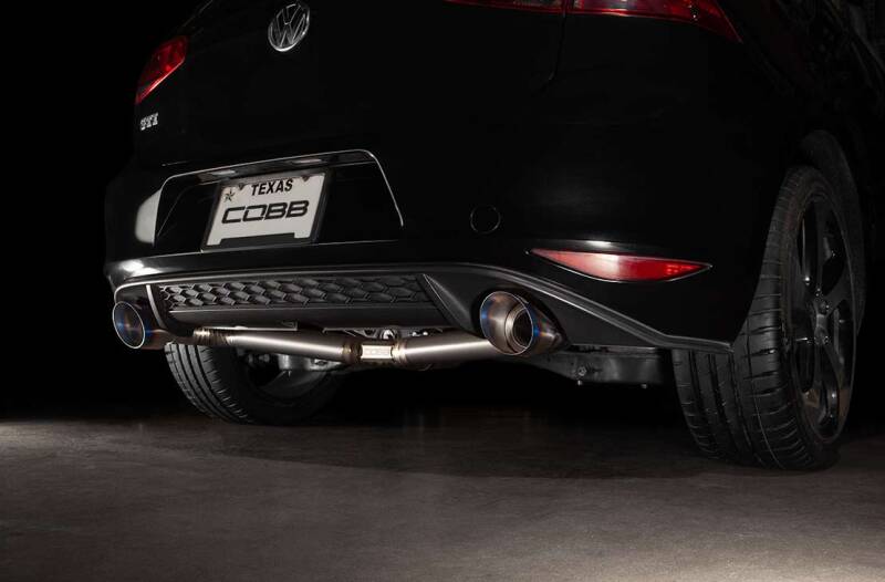 Cobb 15-17 Volkswagen GTI (MK7) Titanium Cat-Back Exhaust System - 5V2140