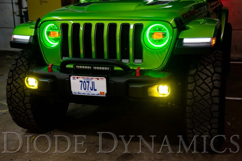 Diode Dynamics SS3 LED Pod Max Type MR Kit - Yellow SAE Fog - DD6697