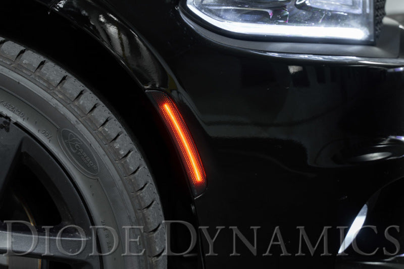 Diode Dynamics 15-21 Dodge Charge LED Sidemarkers - Clear (set) - DD5110