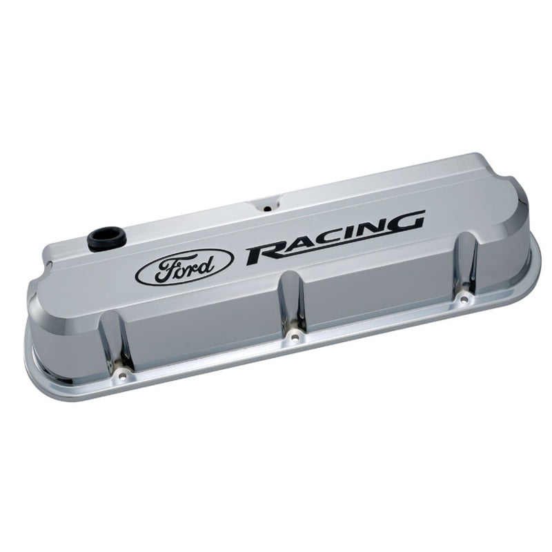 Ford Racing 289-351 Slant Edge Chrome Valve Cover - 302-139