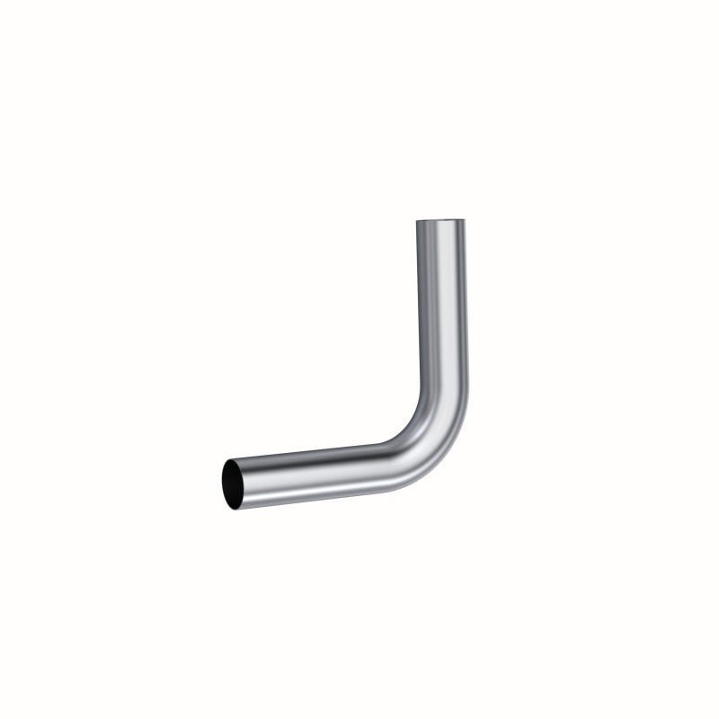 MBRP Universal 3.5in - 90 Deg Bend 12in Legs Aluminized Steel - MB2012