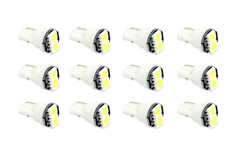 Diode Dynamics 194 LED Bulb SMD2 LED - Cool - White Set of 12 - DD0037TW