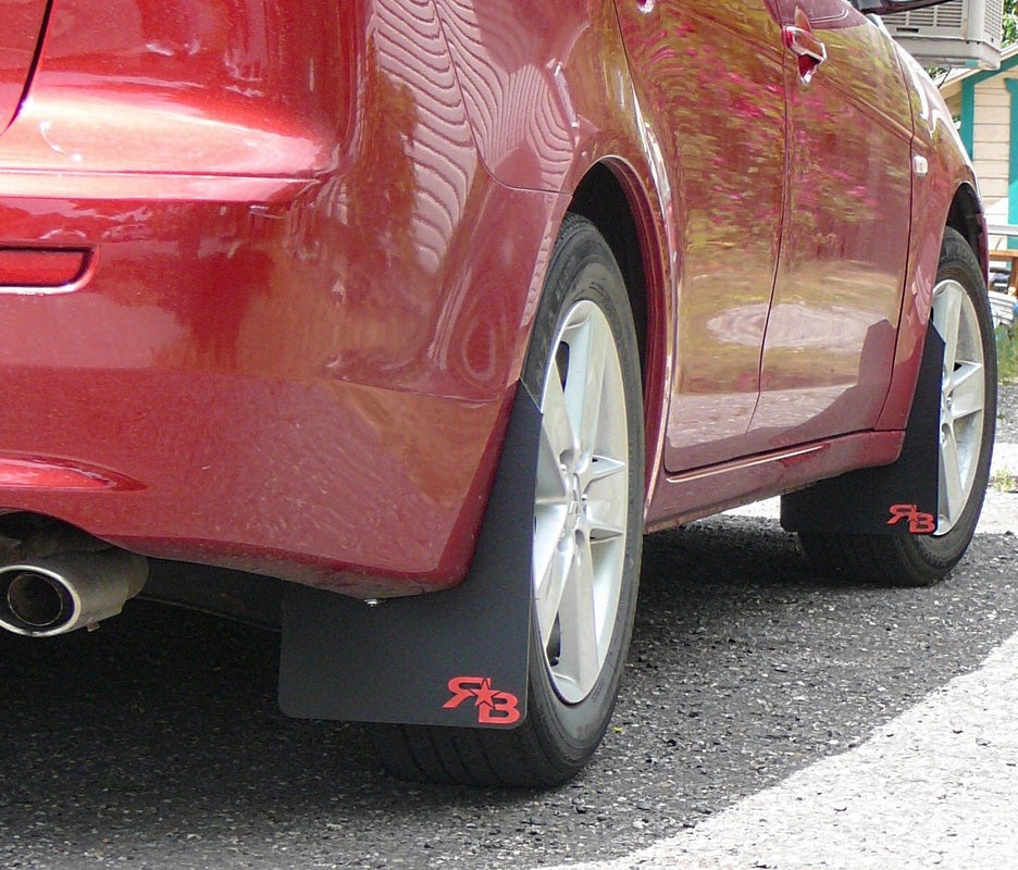 RokBlokz - Mitsubishi Lancer Ralliart, OZ Rally 2008-2017 Rally Mud Flaps