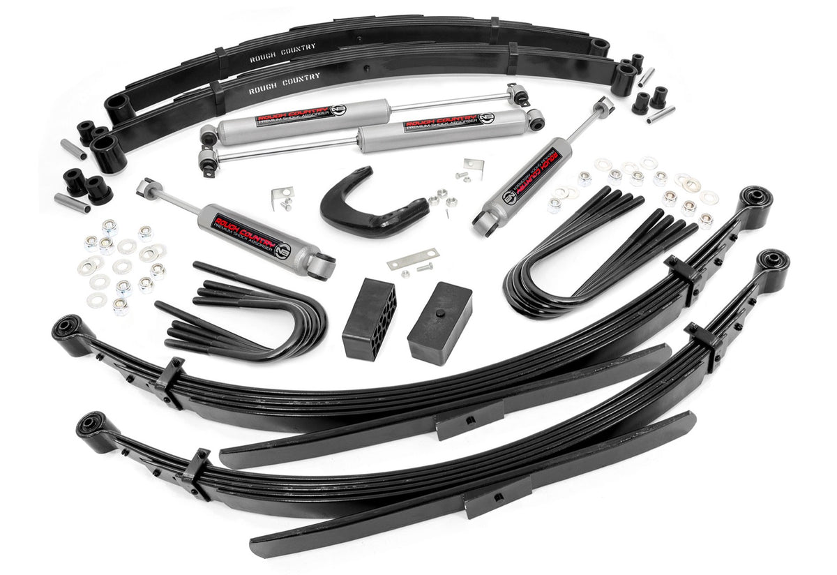 6 Inch Lift Kit | 52 Inch Rear Springs | Chevy/GMC 3/4-Ton Suburban/C25/K25 Truck (73-76)