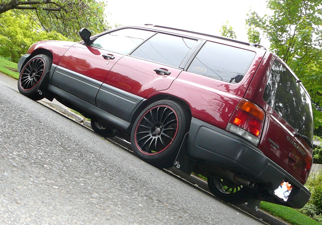 RokBlokz - Subaru Forester (SF) 1998-2002 Rally Mud Flaps