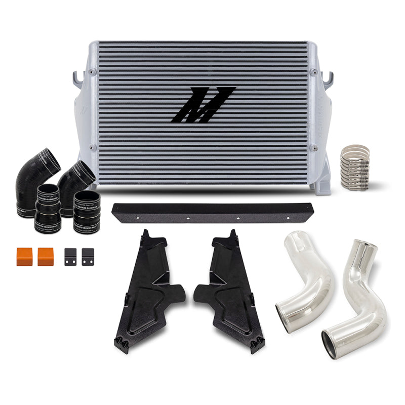 Mishimoto 2019+ Dodge Ram 6.7L Cummins Intercooler Kit / SL Cooler - P Pipes - MMINT-RAM-19KSLP