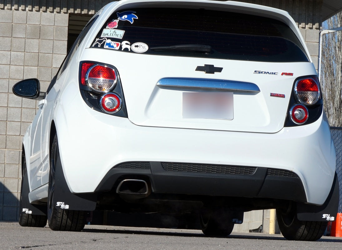 RokBlokz - Chevrolet Sonic RS 2013-2019 Rally Mud Flaps