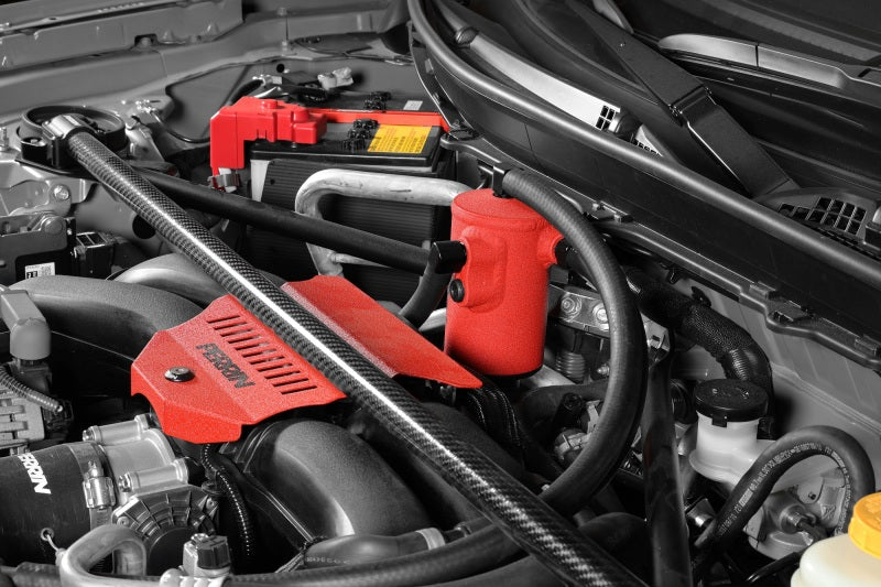 Perrin 22-23 Toyota GR86 / 13-16 Scion FR-S / 13-23 Subaru BRZ Air Oil Separator - Red - PSP-ENG-612RD