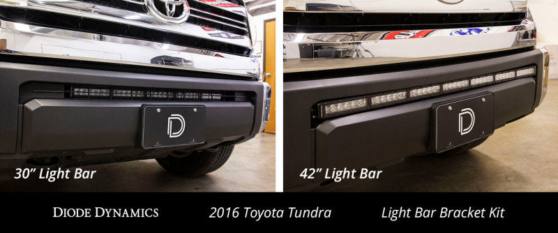 Diode Dynamics 14-21 Toyota Tundra SS42 Stealth Lightbar Kit - White Driving - DD6052