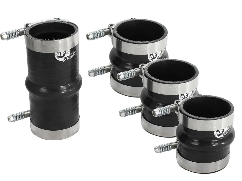 aFe BladeRunner Intercooler Couplings &amp; Clamps Kit Replacement 03-07 Dodge Diesel Trucks L6-5.9L(td)