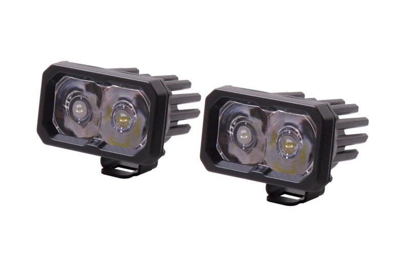 Diode Dynamics Stage Series 2 In LED Pod Pro - White Spot Standard RBL (Pair) - DD6420P