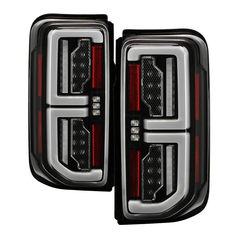 Spyder 21+ Ford Bronco Factory LED Model LED Tail Lights (ALT-YD-FB21-LED-BK)