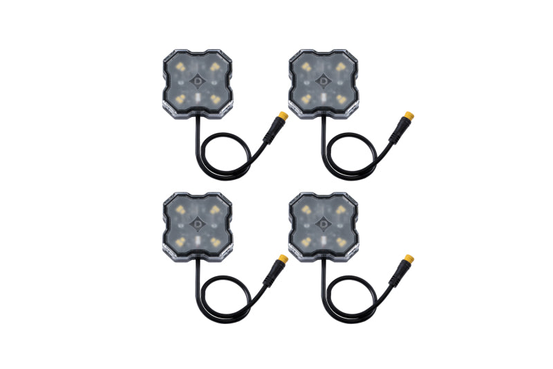 Diode Dynamics Single-Color Rock Light Installer Kit (4-pack) - DD7738