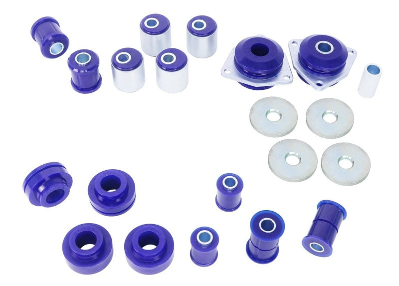 SuperPro 1994 Land Rover Discovery Base Fr/Rr Caster Correction Radius Arm &amp; Panhard Rod Bushing Set - KIT043AADJK