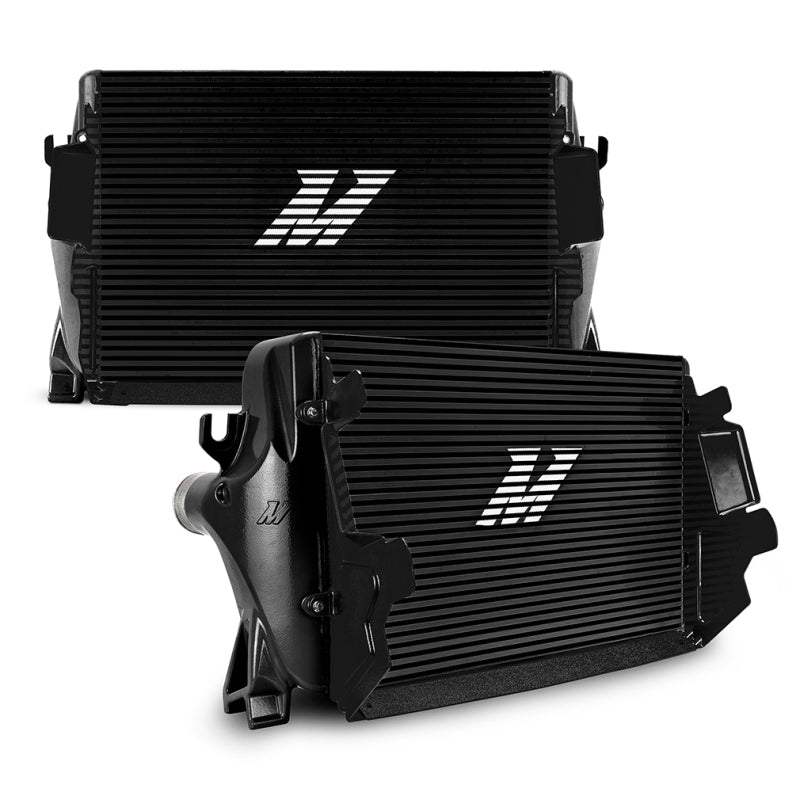 Mishimoto 2019+ Dodge Ram 6.7L Cummins Intercooler Kit / BK Cooler - WBK Pipes - MMINT-RAM-19KBKWBK