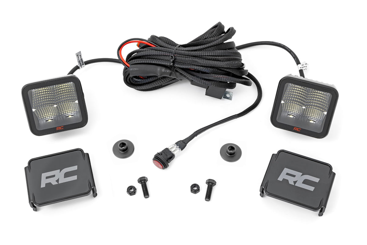 LED Light Kit | Ditch Mount | 2&quot; Spectrum Pair | Spot Pattern | Ford Bronco (21-24)