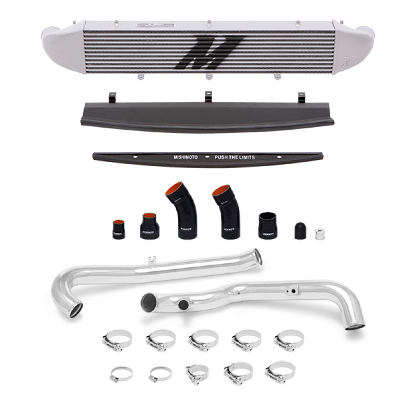 Mishimoto 2014-2019 Ford Fiesta ST 1.6L Front Mount Intercooler (Silver) Kit w/ Pipes (Silver) - MMINT-FIST-14KPSL