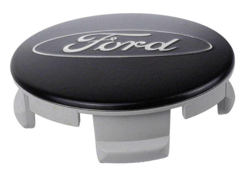 Ford Racing Ford Car Black &amp; Chrome Wheel Center Cap Kit - Satin - M-1096K-BCS