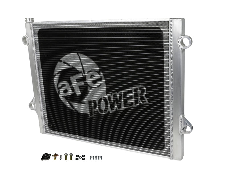 aFe BladeRunner Street Series Tube &amp; Fin Aluminum Radiator 05-15 Toyota Tacoma L4 2.7L/V6 4.0L