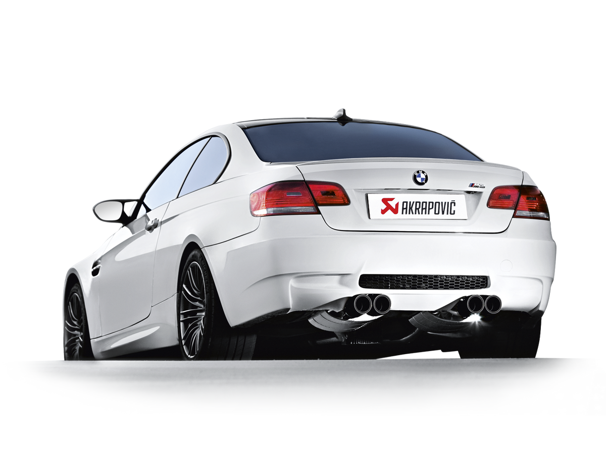 Akrapovic 07-13 BMW M3 (E92 E93) Evolution Line w/ Cat (Titanium) w/ Carbon Tips